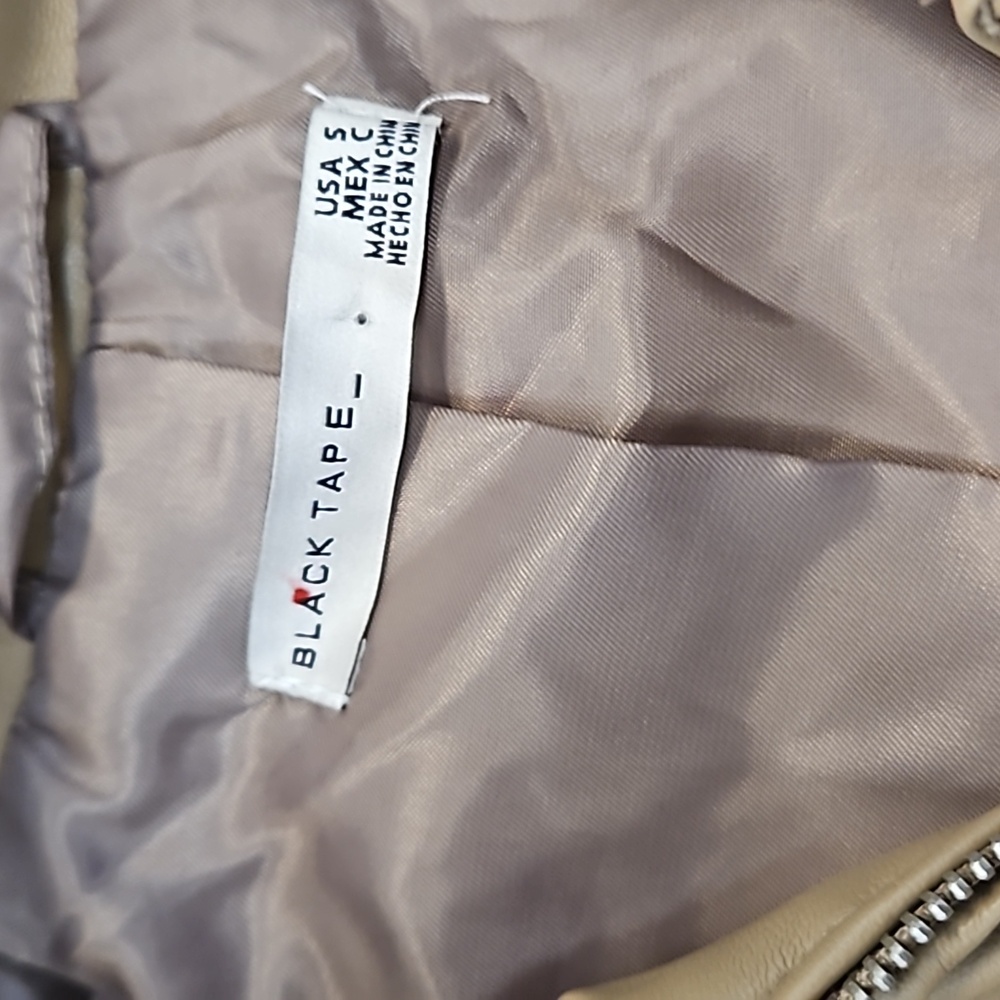 Black Tape Tan Jacket - image 2